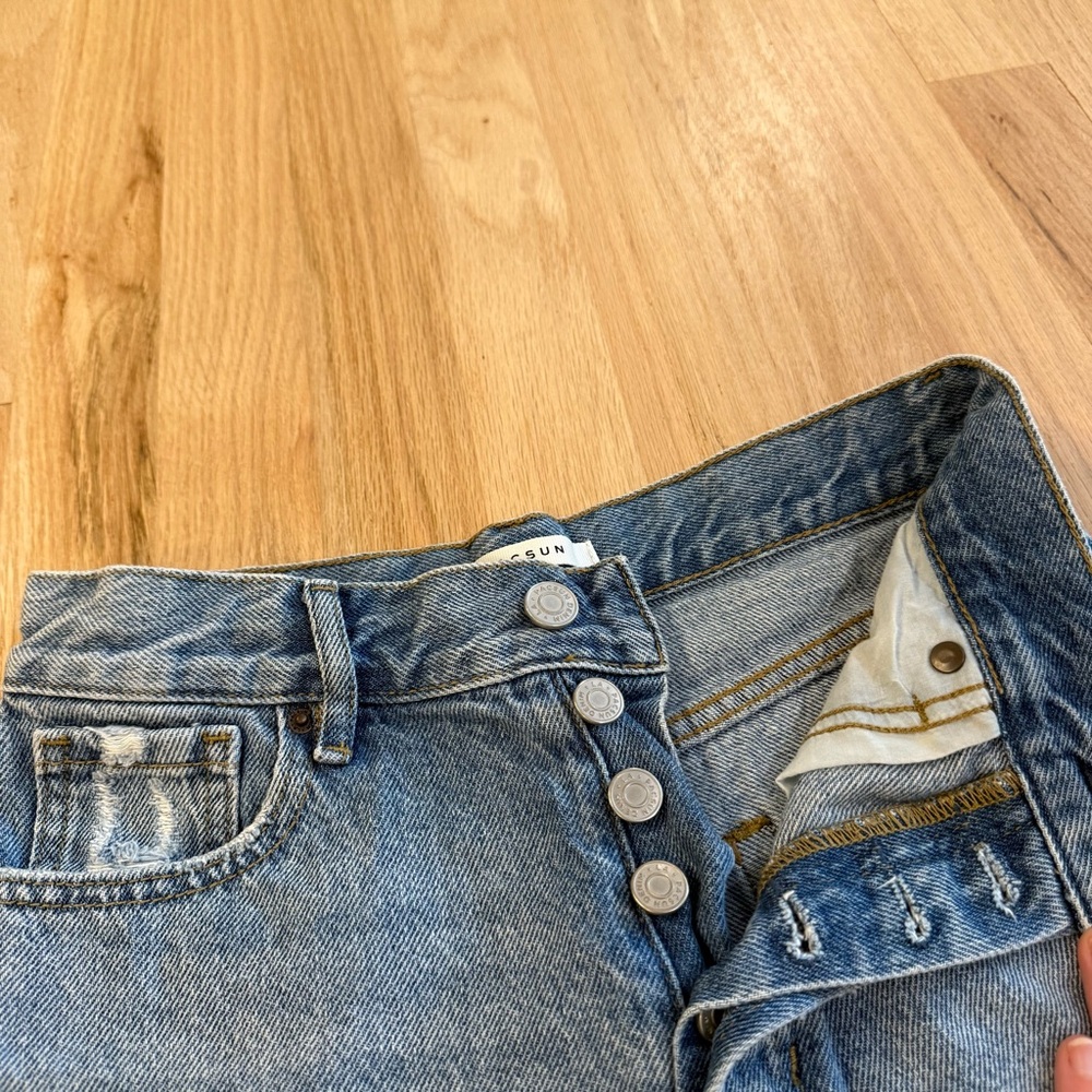 PacSun • High Rise Icon Denim Shorts - Picture 4 of 9